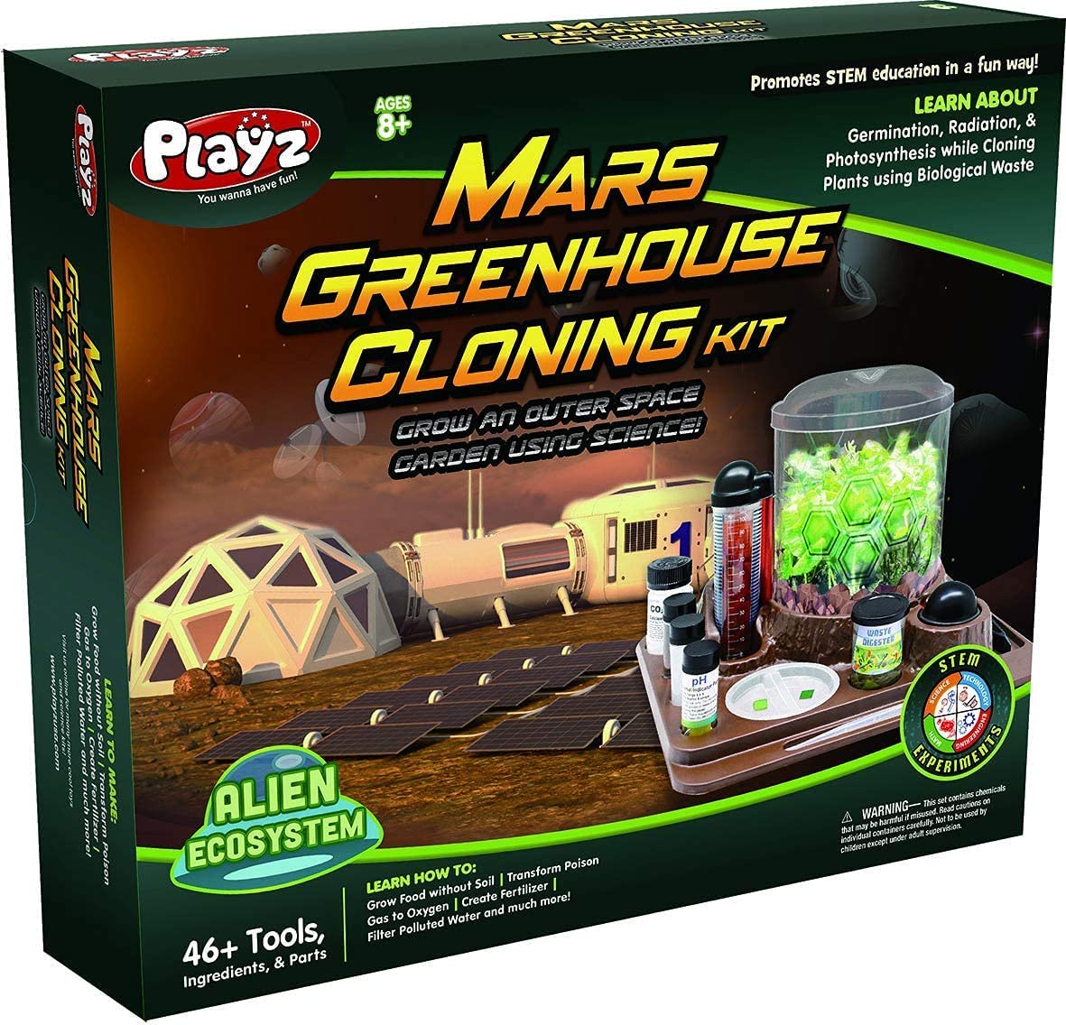 Mars Greenhouse Cloning Game զարգացնող խաղ